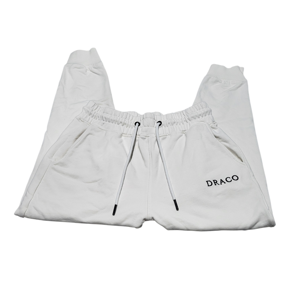 Draco White Sweatpants Size (S)
